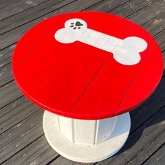 ワンコ　肉球　テーブル
の画像