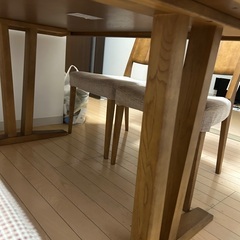 カリモク　ダイニングセットの画像