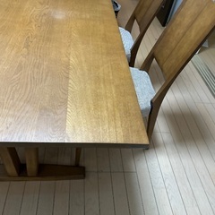 カリモク　ダイニングセットの画像