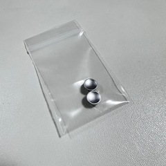 カメラ　シャッターボタンキャップ シルバー2点　富士フィルムの画像