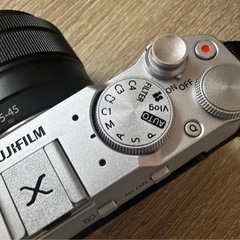 カメラ　シャッターボタンキャップ シルバー2点　富士フィルムの画像