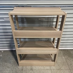 美品　収納棚 シェルフ オープン棚 3段の画像