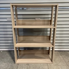 美品　収納棚 シェルフ オープン棚 3段の画像