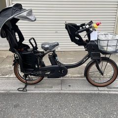 試乗🉑新車仕上げ⭐️中古子供乗せ電動自転車 ヤマハPASバビー ブリヂストンビッケ2の画像