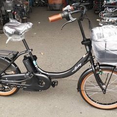 試乗🉑新車仕上げ⭐️中古子供乗せ電動自転車 ヤマハPASバビー ブリヂストンビッケ2の画像