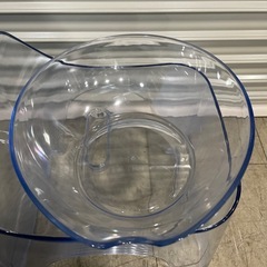クリア　お風呂椅子 風呂桶 の画像