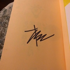 本田健サイン入り本の画像