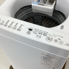 【安心6か月保証付き】東芝　全自動洗濯機　AW-7DH1　2021年製の画像