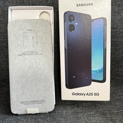 新品　GALAXY A25 5G  ブラック　SIMフリーの画像