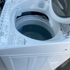 2021年製 TOSHIBA 全自動電気洗濯機 AW-6G9 6kgの画像