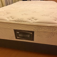 シモンズ　ダブルベッドの画像