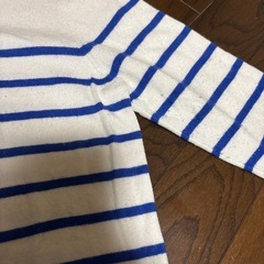 神戸レタス❤︎青いボーダー
柄カーデガンの画像