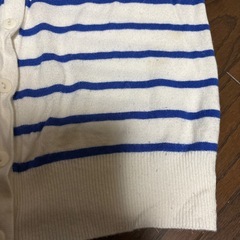 神戸レタス❤︎青いボーダー
柄カーデガンの画像