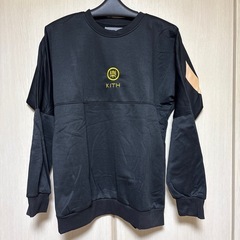 イタリアミラノBOLINI KITHコカコーラプリント　刺繍トレーナーXLの画像