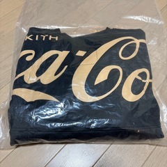 イタリアミラノBOLINI KITHコカコーラプリント　刺繍トレーナーXLの画像