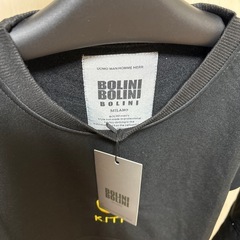 イタリアミラノBOLINI KITHコカコーラプリント　刺繍トレーナーXLの画像