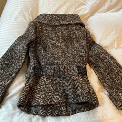 ZARA コート　茶色の画像