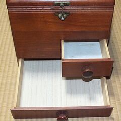 【無料・引取限定】昭和・レトロ・アクセサリーケース？の画像