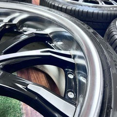 work 20インチ❗️9J 10J‼️深リム‼️タイヤバリ溝‼️の画像