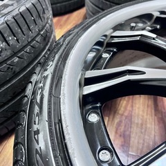 work 20インチ❗️9J 10J‼️深リム‼️タイヤバリ溝‼️の画像