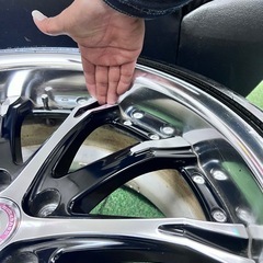 work 20インチ❗️9J 10J‼️深リム‼️タイヤバリ溝‼️の画像