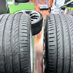 work 20インチ❗️9J 10J‼️深リム‼️タイヤバリ溝‼️の画像