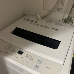 【商談中】洗濯機(MAXZEN JW50WP01)5.0kgの画像