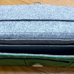 キングジム スタンドバッグ フリオ A4 グリーンの画像