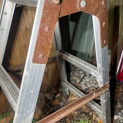 ハシゴ兼用脚立 3尺 天板幅広 の画像