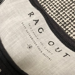 レディース 長袖Tシャツ 2枚 赤黒の画像