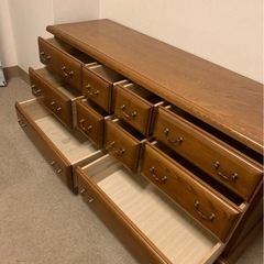 「あげます」収納　引き出しの画像