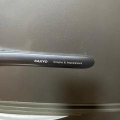 サンヨー　冷蔵庫　希望11月末の画像