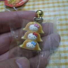 キティ 焼きぎょうざバージョン ご当地キティ根付け　「ハローキティ」 宇都宮限定の画像