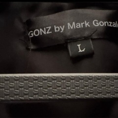 GONZ by Mark Gonzales ブラック ダウンジャケット Lサイズの画像