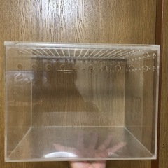 中古アクリルケージ 爬虫類 小動物の画像