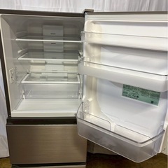 【6ヶ月保証】日立 3ドア冷蔵庫 R-27NV 2021年製265L 右開きの画像