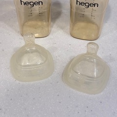 Hegen 哺乳瓶 2本+乳首4個セットの画像