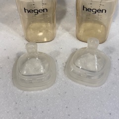 Hegen 哺乳瓶 2本+乳首4個セットの画像