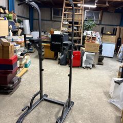 Wolfyok 懸垂マシン チンニングスタンド 多機能マルチジム 耐荷重200kg 高さ調節可 ディップス対応の画像