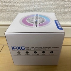 防水スピーカー LED Bluetoothの画像