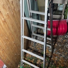 ハシゴ兼用脚立 5尺  アルミの画像