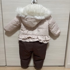 【びひん美品】女の子　スノーウェア　90センチの画像