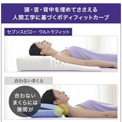 早い者勝ち！❗️トゥルースリーパー セブンスピロー 低反発枕の画像
