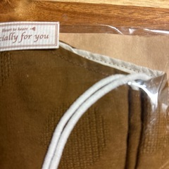 【2枚】大きめサイズ布製マスク✨新品未使用の画像