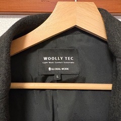 GLOBAL WORK　チェスターコート　グレー　Lサイズ　の画像