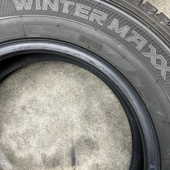 165R14 6P 165/80R14 ダンロップウインターマックスバン 4本セットの画像