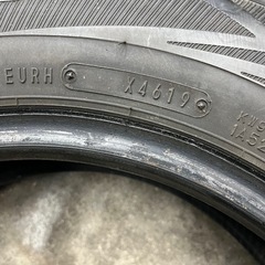 165R14 6P 165/80R14 ダンロップウインターマックスバン 4本セットの画像