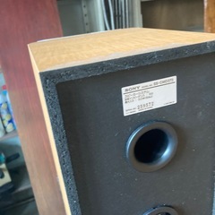 音響　SONY スピーカーの画像