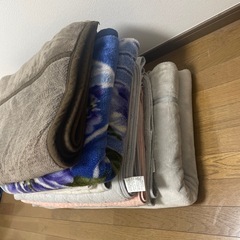 毛布、タオルケット、敷パット7枚セットの画像