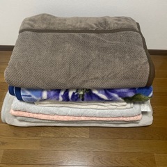 毛布、タオルケット、敷パット7枚セットの画像